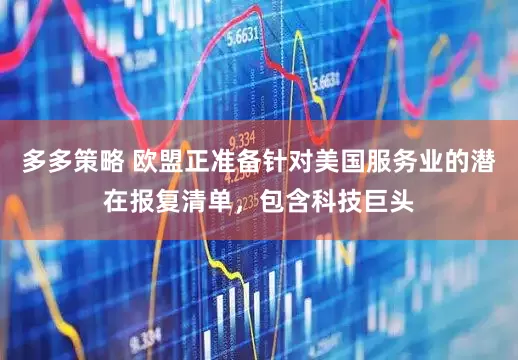多多策略 欧盟正准备针对美国服务业的潜在报复清单，包含科技巨头