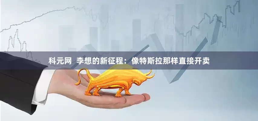 科元网  李想的新征程：像特斯拉那样直接开卖
