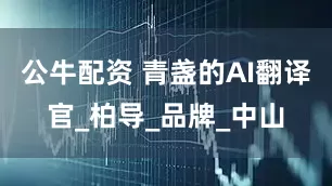 公牛配资 青盏的AI翻译官_柏导_品牌_中山
